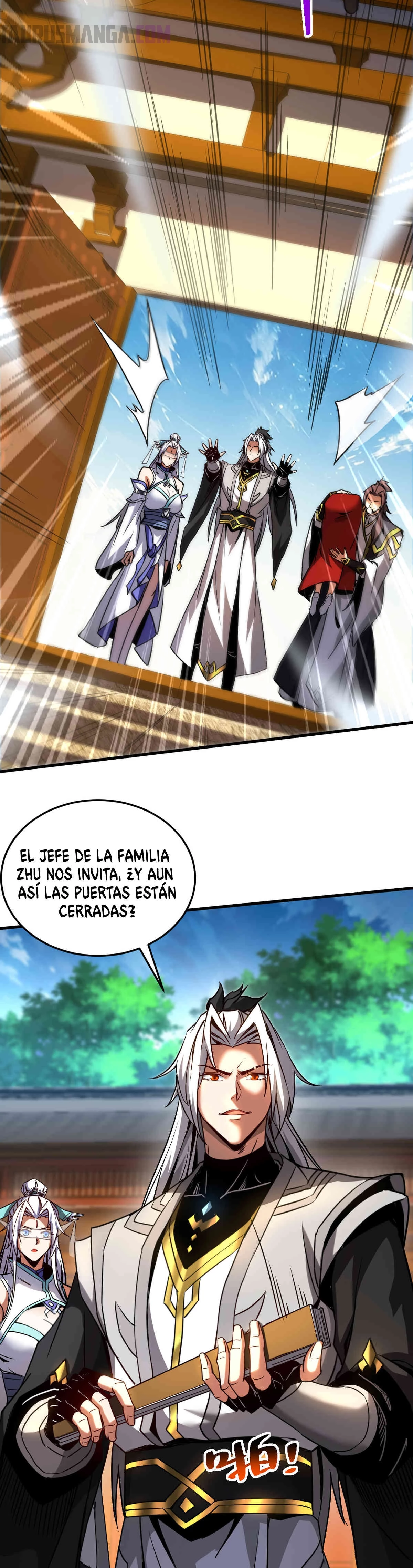 Mientras mis discípulas se matan, yo me relajo! > Capitulo 95 > Page 161